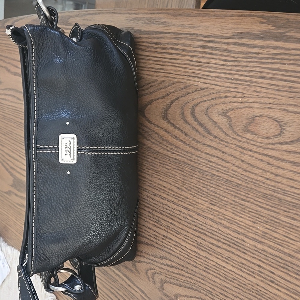 The Sak Leather Mini East/West Bag
